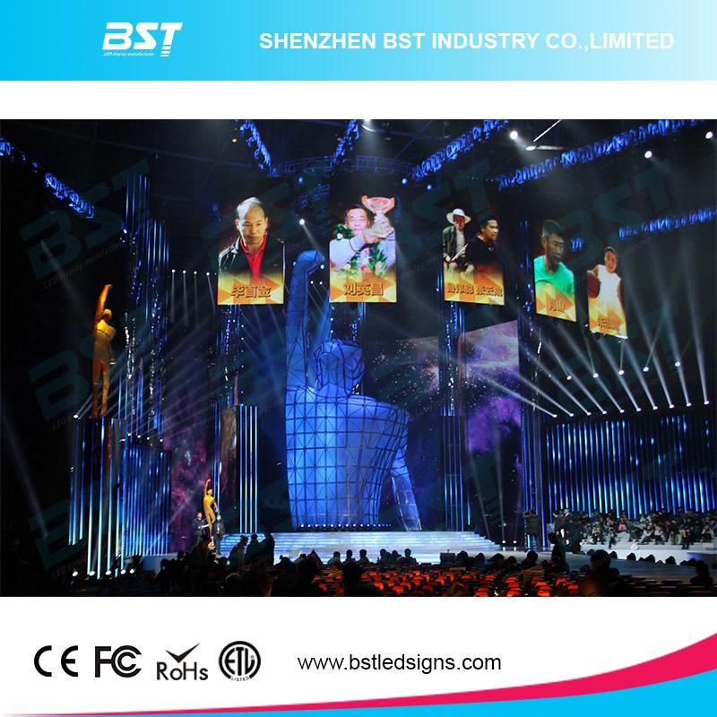 Slim P4.81mm Rental Stage Show LED Video Wall Panels SMD2727 LEDs