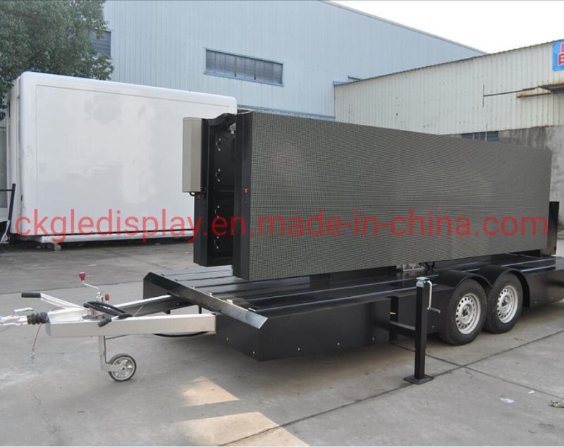 LED Factory P4/ P5/ P6 /P8 / P10 Outdoor LED Mobile Trailer Display Screen