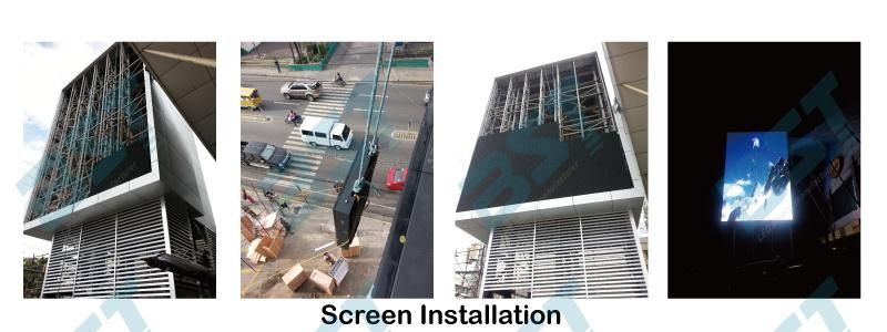 Waterproof P6 Outdoor Advertising LED Display 1r1g1b, LED Video Display Board