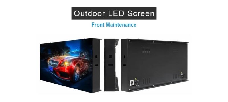 Solar Powered Tralier LED Display for Advertisement