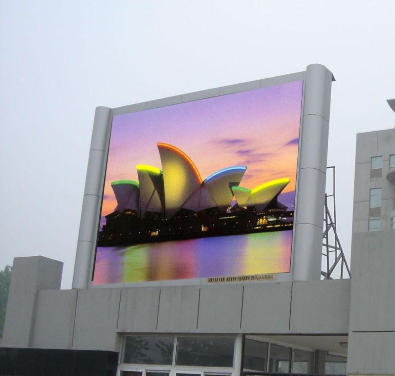 P10 Outdoor Full Color Video Advertising LED Display Billboard