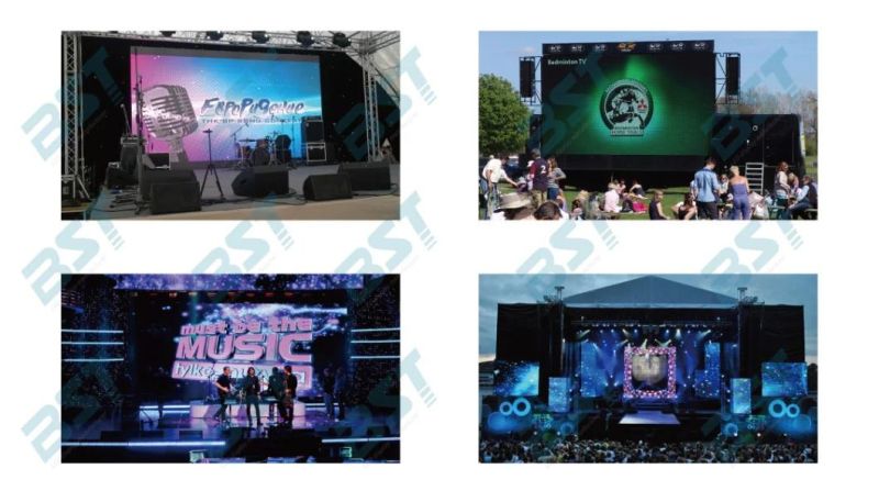 Seamless Spliciling P4.81 Outdoor Rental LED Screen