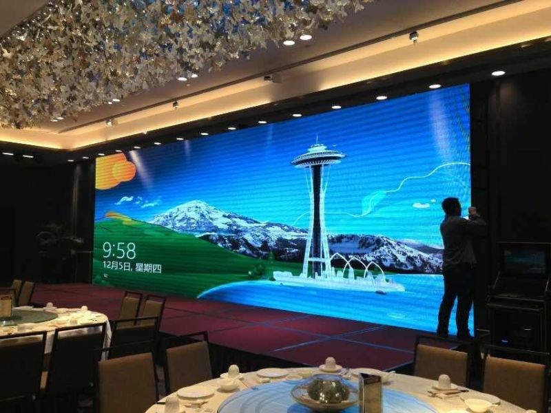 Indoor P5 Advertising HD Stage Rental LED Video Wall Display