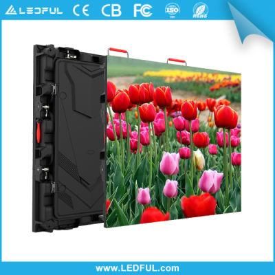 Waterproof P10 Die Casting Aluminum LED Screen Video Wall Panels