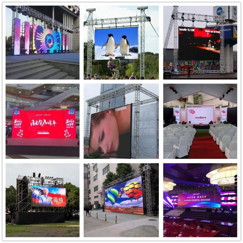 P4 Digital Display Board Stage Background Video Advertising LED Screens