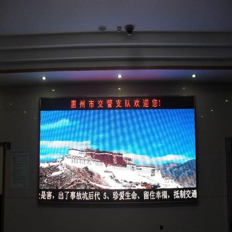 Indoor Full Color Advertising Fixed LED Display Screen P2.5/P4/P5/P6