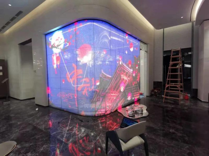 P2.9mm Indoor Transparent LED Glass Display for Mall