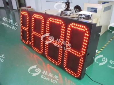 36 Inch Large 7 Segment LED Display Gas Station LED Price Digital Sign Display