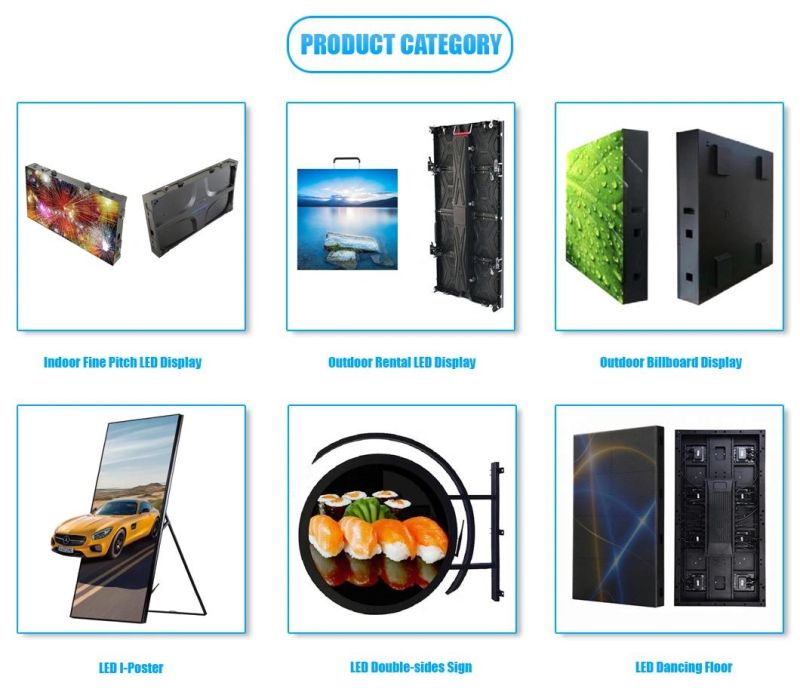 P3.91mm Full Color LED Display Indoor Rental LED Display Screen