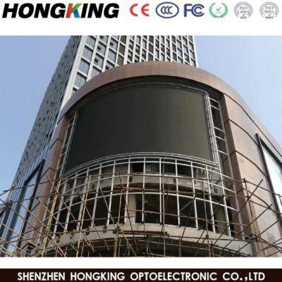 LED Panel Display Factory Curved Fixed Install Wall LED Billboard Board