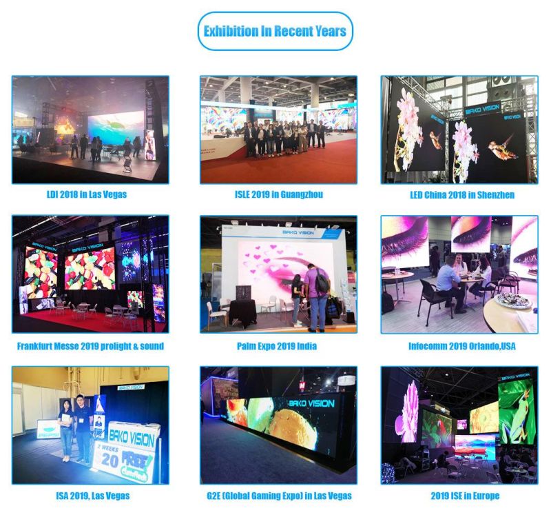 SMD Full Color Indoor Flexible LED Display Curved Soft Modules