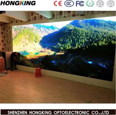 High Quality P4.81 Indoor Rental Full Color Advertising LED Video Wall Display Screen