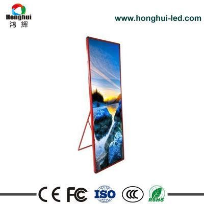 Full Coloe LED Poster Video Display P2 LED Mirror Display