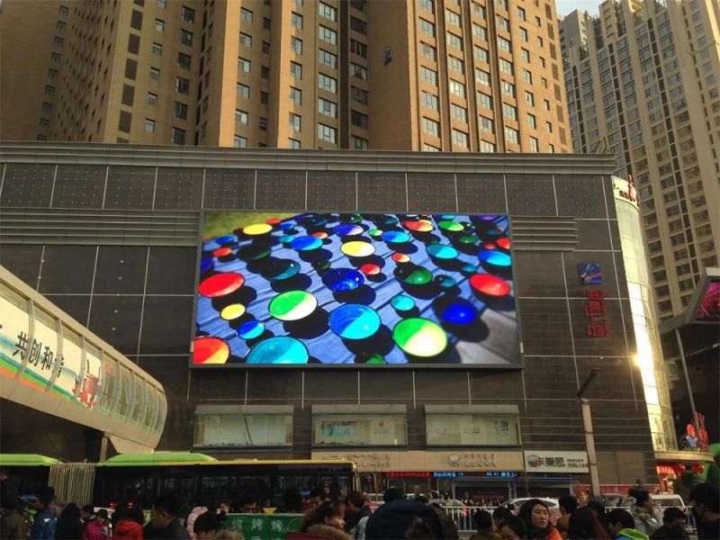 P6/P8/P10/P16/P20mm DIP346 Outdoor Full Color Advertising LED Display Screen