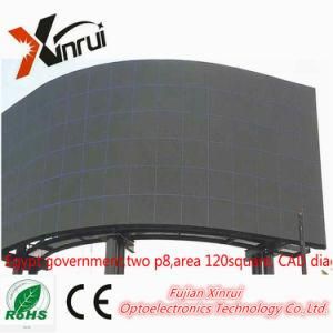 Outdoor P8 Full Color LED Module Display Screen Advertising Board