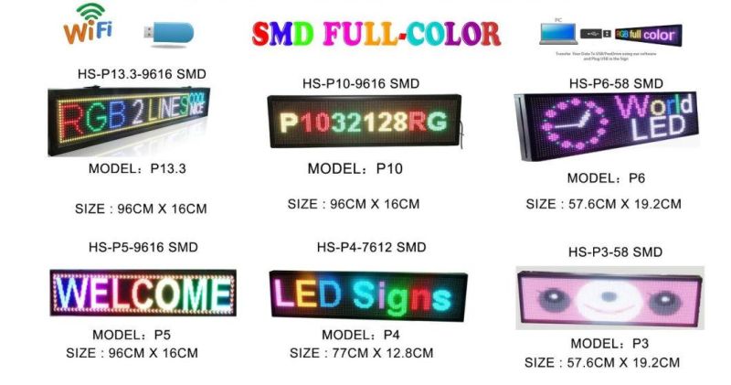 Outdoor Highlighted Hanging Aluminum Alloy LED Display Billboard