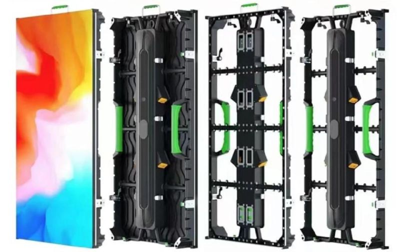 Kensun SMD Full Color LED Screen P3.91 500X1000 Rental Cabinet LED Displays