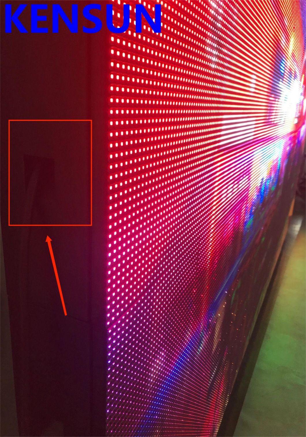 Kensun P10 High Bright Outdoor LED Signs Screen Front Access LED Module 320*320mm P10 Front Service Full Color Video LED Signs