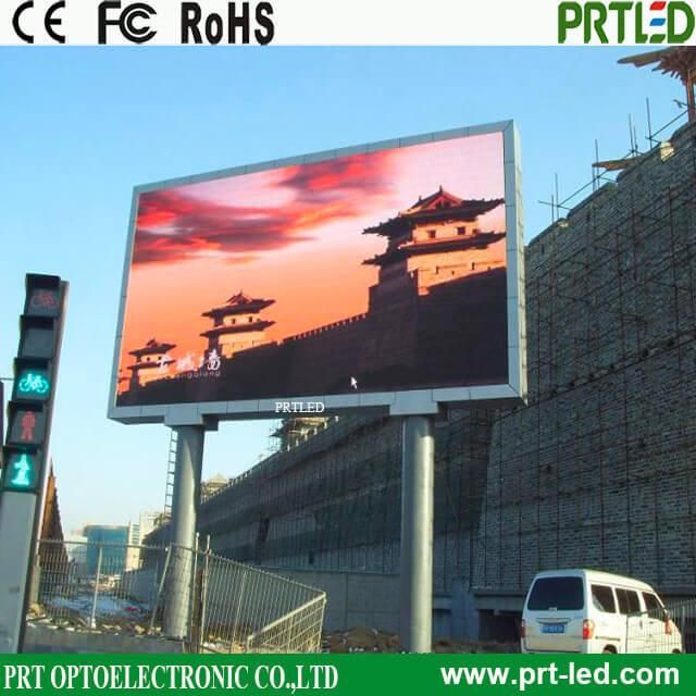 Full Color Outdoor LED Video Display for Fixed Commercial Advertising (P6, P5, P4)