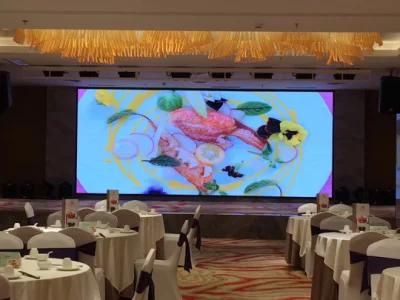 P3.91 Indoor Outdoor Rental LED Digital Background Advertising Video Wall