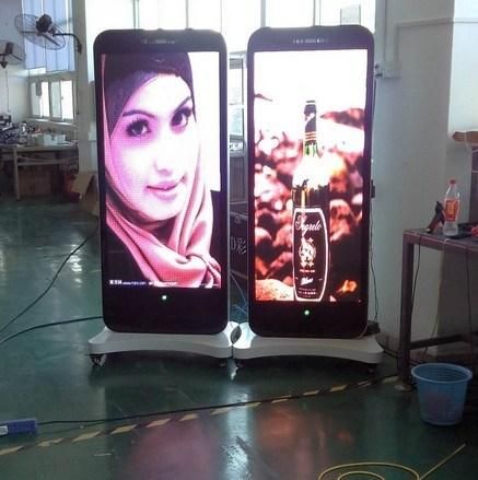 P3 Floor Standing HD Video Poster LED Display for Advertising