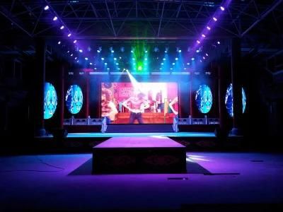 P3.91 Digital Screen Module Stage Background Video Advertising LED Screen