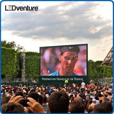 P4.8 Outdoor LED Advertising Panel Screen Rental LED Video Wall