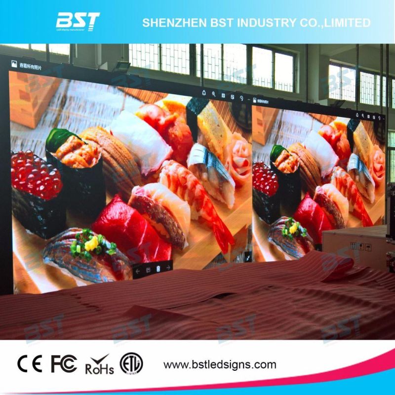 pH6 Indoor Full Color LED Advertising Display for Basketball Stadium