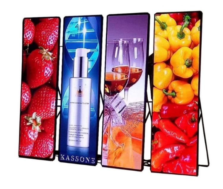 HD P2.5 Indoor 640*1920mm Poster LED Display for Clothes Shop