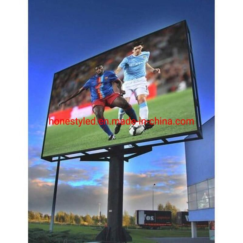 Professional Manufacture SMD Outdoor Video Display Full Color P10 LED Billboard Screen Waterproof LED Advertising Screen with Die-Casting Aluminum Cabinet