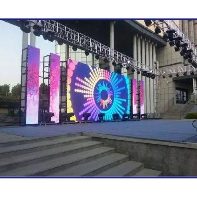 100, 000h Market Fws Cardboard, Wooden Carton, Fliaght Case 3D Advertising LED Display Screen