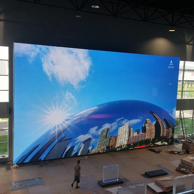 Small Pixels Indoor Sign Board P1.6 HD Conference LED Display for Advertising