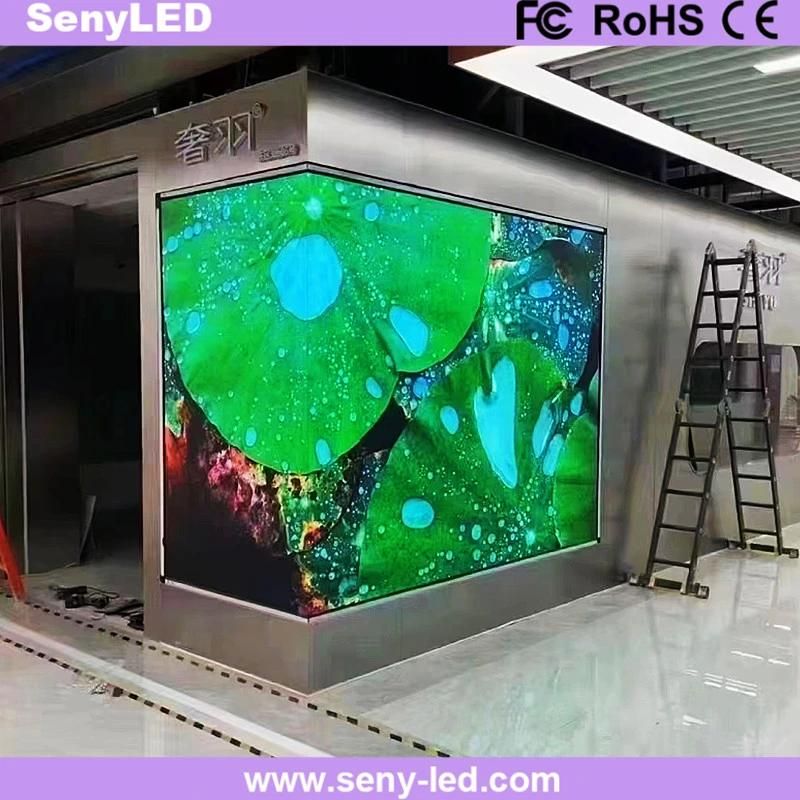 Full Color P2.0 Panel Matrix Displays Interior Stage LED Wall Screens