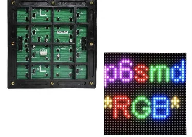 SMD2727 Outdoor LED Display Panel 1/4 Scan P6 LED Screen Module