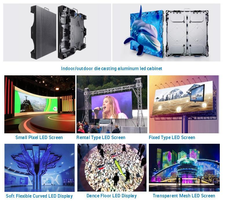 P4 Full Color Outdoor Fixed LED Display Screen