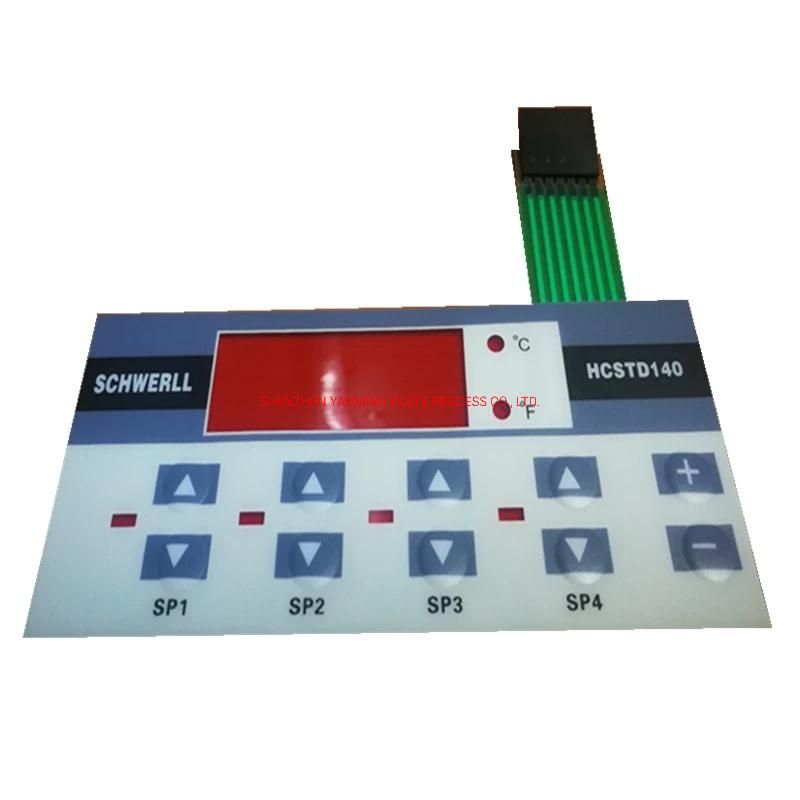 Acrylic Name Plate PC/ PVC Control Panel Graphic Overlay