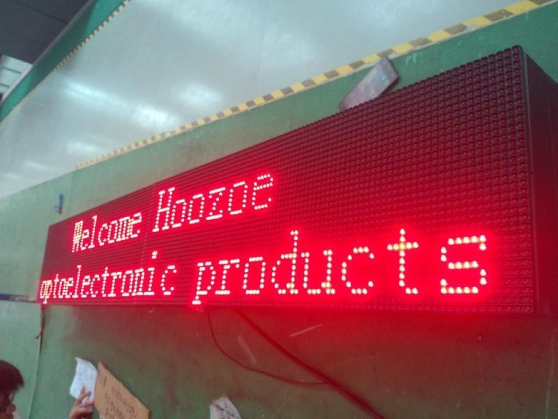 P10 Outdoor LED Display Single Color LED Screen Billboard for Parking Lot