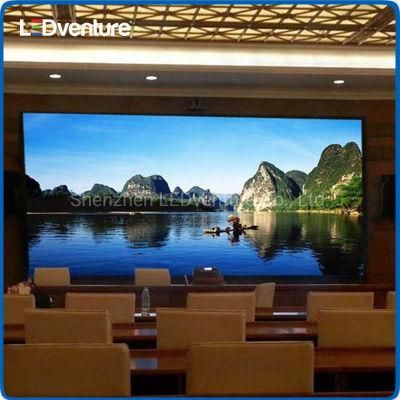 High Resolution P2.5 Indoor Advertising Screen LED Video Wall for Meeting