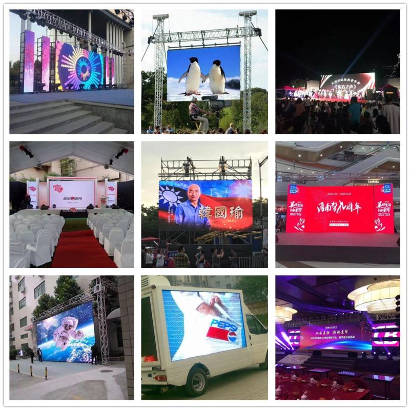 P4.81 Video Performance Stage Rental LED Display Screen for Indoor Outdoor Advertising