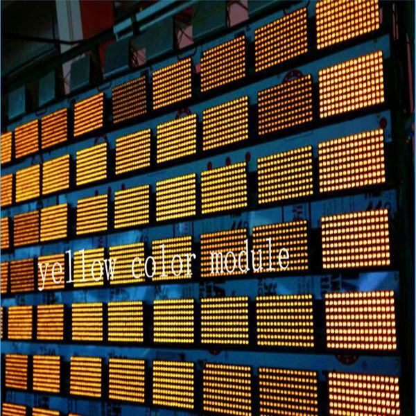 Single-Yellow Color SMD Indoor LED Display/Screen