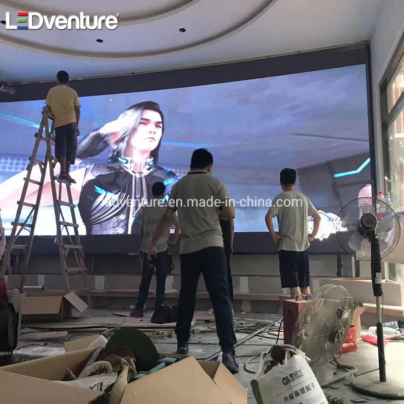 Full Color P7.62 244X122mm Module Indoor Advertising LED Display