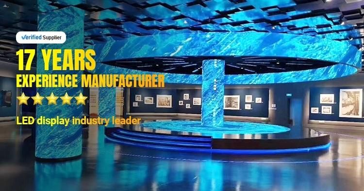 P2.5 Indoor Flexible LED Display Screen Module Hot Sale Soft Vertical Flexible LED Module