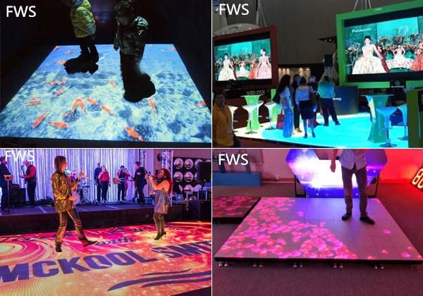 Outdoor P3.91 SMD Dance Floor LED Screen