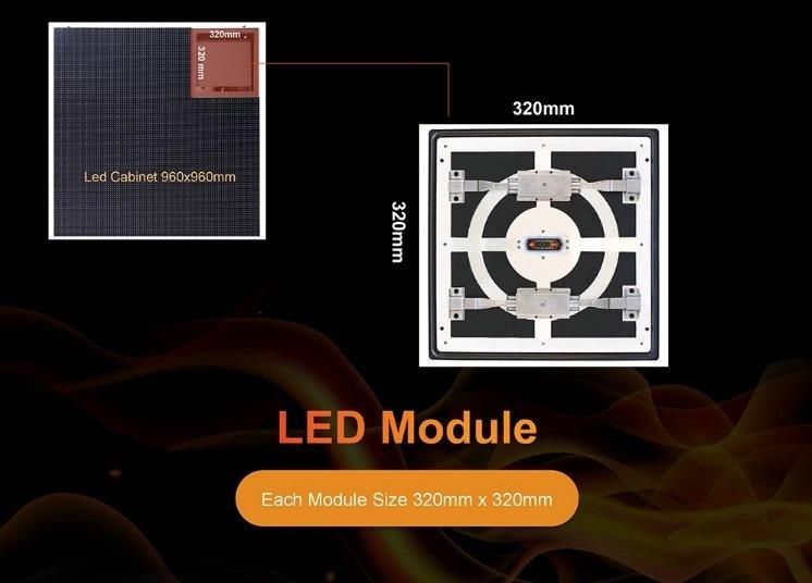 Senior Practical Reusable LED Front Maintenance Service Outdoor LED Display