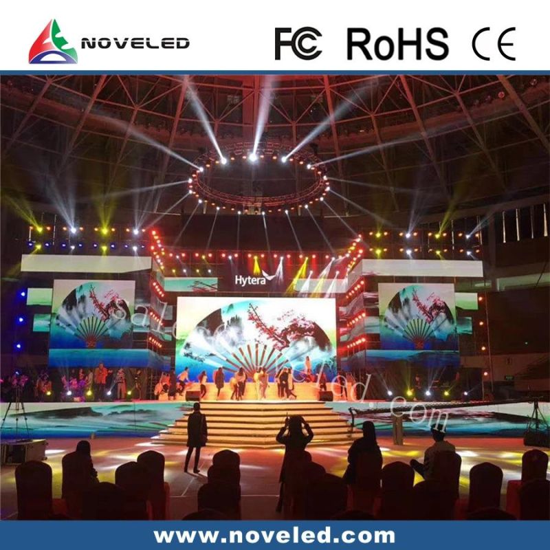 P8 SMD3535 Outdoor Rental LED Display with 640mm X 640mm Die Cast Alumium Cabinet