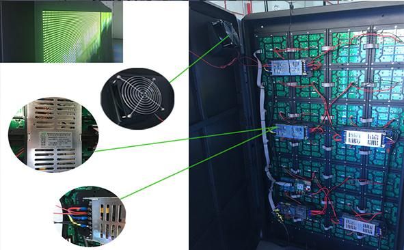 P10 Street Mounted LED Display Screen Pole Display with 4G Integrated Control