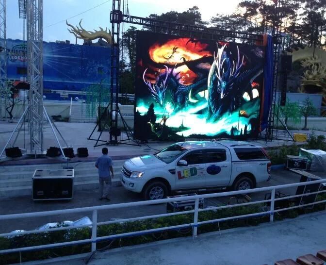 Small Pixel Outdoor Live Event Stage Rental P2.6/P3.91 LED Display