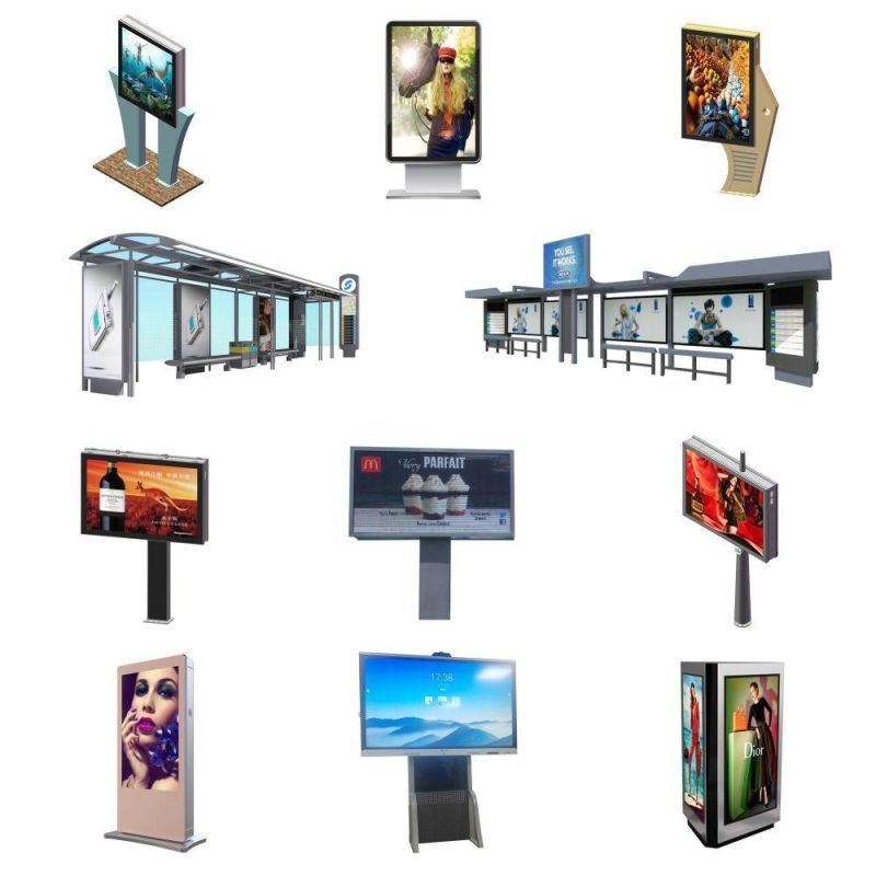 Outdoor High Quality Double Sided Billboard LED Light Box Mupi