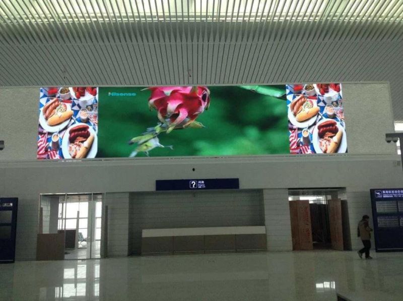 Meanwell Power Supply P3 Indoor HD Advertising Screen Live Broadcast Airport/ Gyms Video Wall