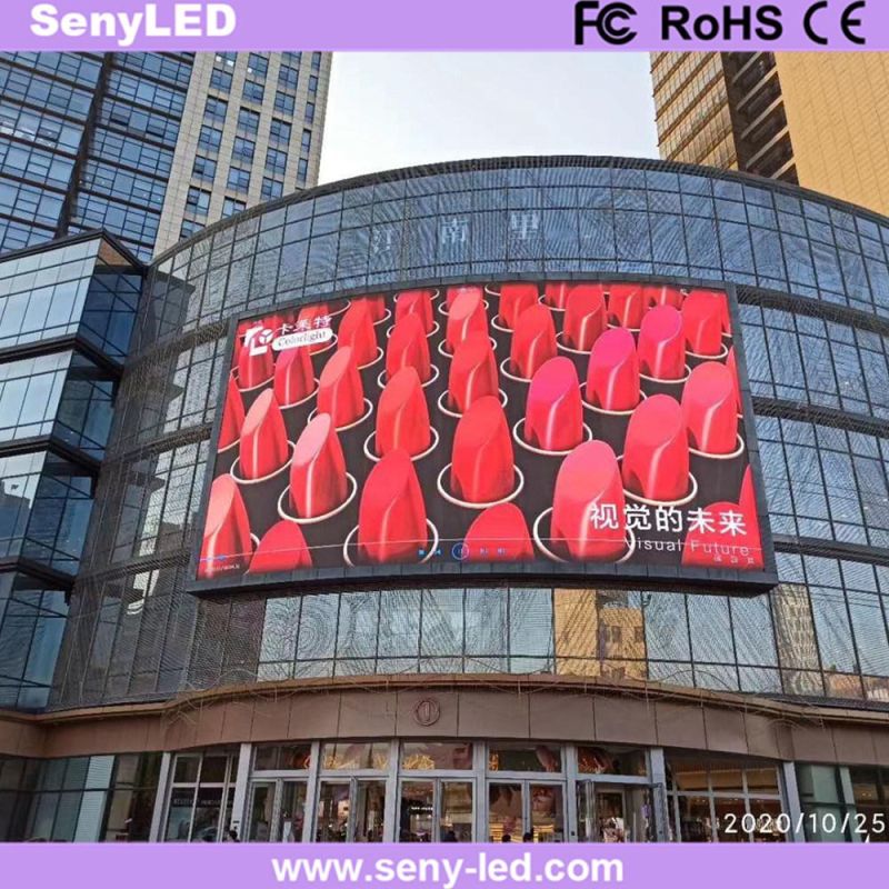 Single Column Digital Board Outdoor LED Display Screens for Permanent Installation (P5mm)